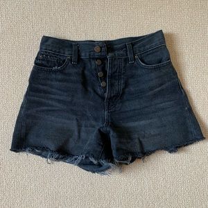 urban outfitters BDG black denim shorts size 25 perfect condition